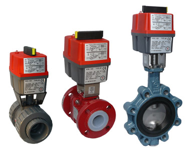 Actuated Ball Valves